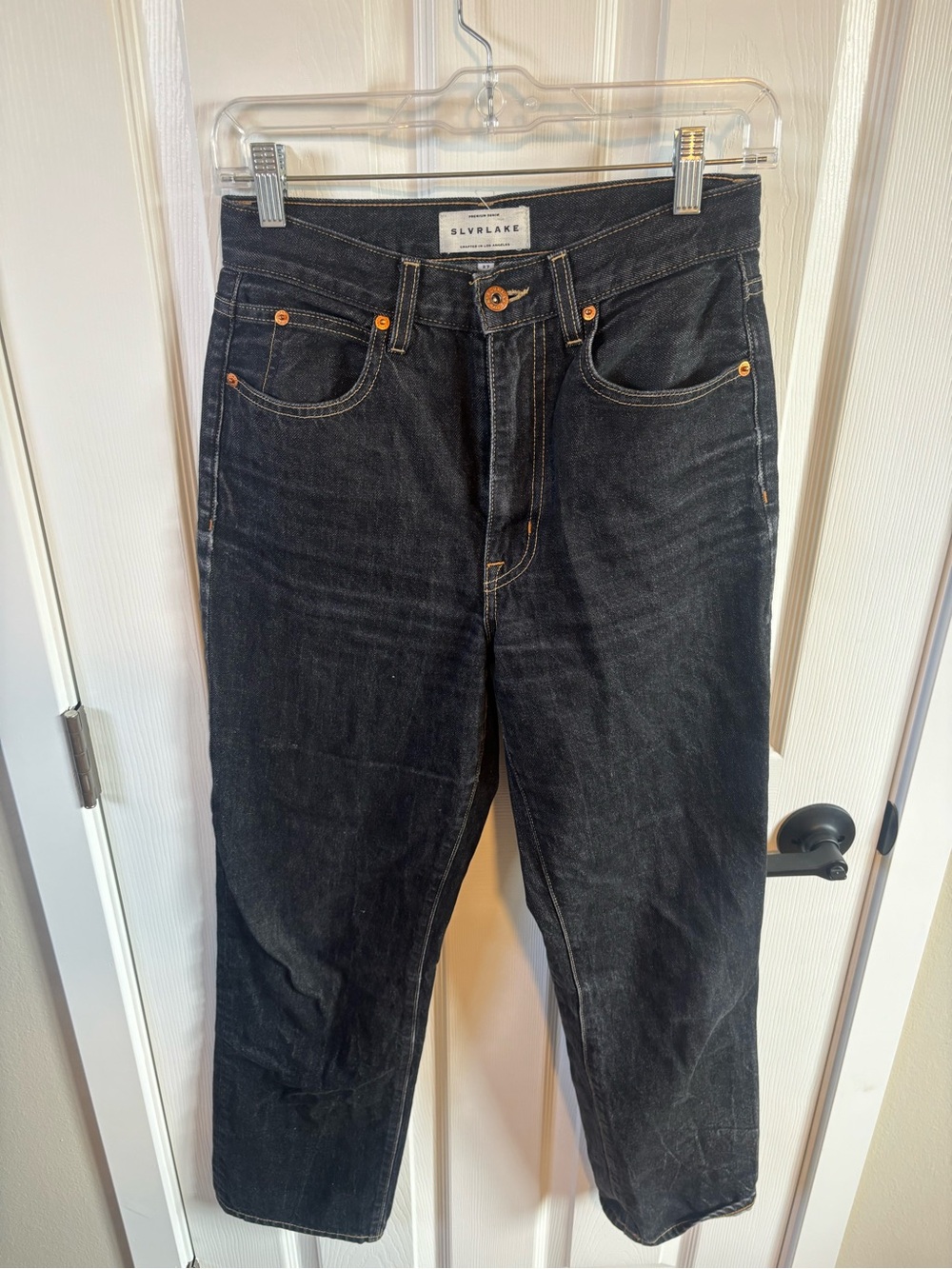 SLVRLAKE Black Denim Jeans